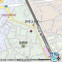 長崎県大村市竹松本町1025-1周辺の地図