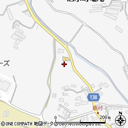 熊本県菊池市泗水町亀尾3574周辺の地図