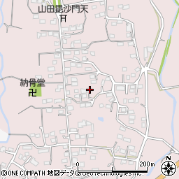熊本県玉名市山田160周辺の地図