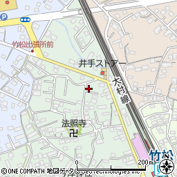 長崎県大村市竹松本町1025-8周辺の地図