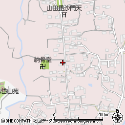 熊本県玉名市山田122周辺の地図
