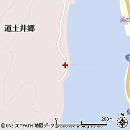 長崎県南松浦郡新上五島町道土井郷315周辺の地図