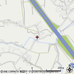 熊本県熊本市北区植木町清水1528周辺の地図