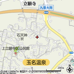 熊本県玉名市立願寺1218周辺の地図