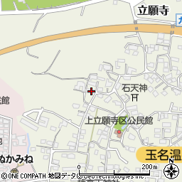 熊本県玉名市立願寺1302周辺の地図