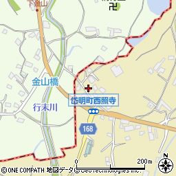 熊本県玉名市岱明町西照寺946周辺の地図