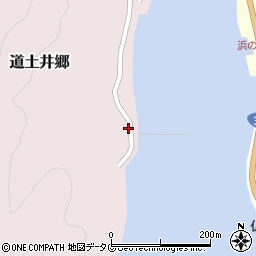 長崎県南松浦郡新上五島町道土井郷314周辺の地図