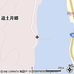 長崎県南松浦郡新上五島町道土井郷313周辺の地図