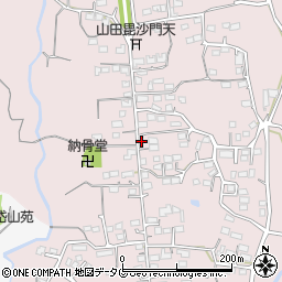 熊本県玉名市山田169周辺の地図