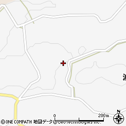 熊本県阿蘇市波野大字赤仁田396周辺の地図
