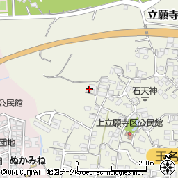 熊本県玉名市立願寺1278周辺の地図