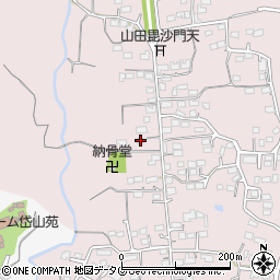 熊本県玉名市山田115周辺の地図