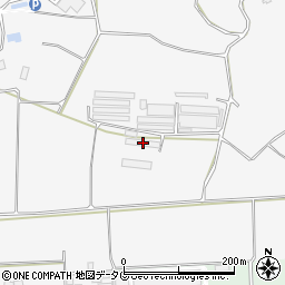 熊本県菊池市木柑子1381周辺の地図