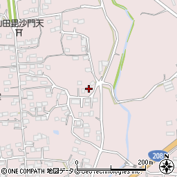 熊本県玉名市山田1694周辺の地図