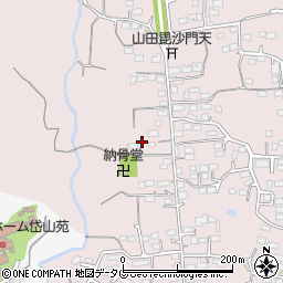 熊本県玉名市山田116周辺の地図