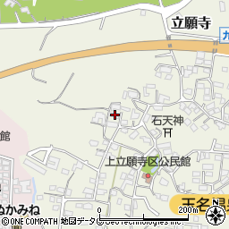 熊本県玉名市立願寺1301周辺の地図