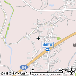 熊本県玉名市山田1531周辺の地図