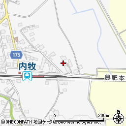 熊本県阿蘇市乙姫152-11周辺の地図
