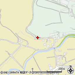 熊本県熊本市北区植木町豊田1317周辺の地図