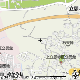 熊本県玉名市立願寺1277周辺の地図