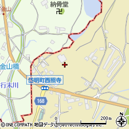 熊本県玉名市岱明町西照寺958周辺の地図
