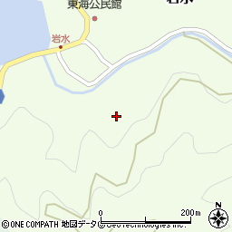 愛媛県南宇和郡愛南町岩水1252周辺の地図