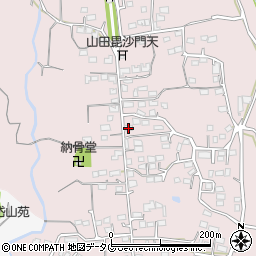 熊本県玉名市山田128周辺の地図