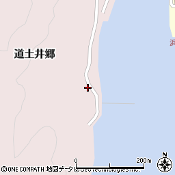 長崎県南松浦郡新上五島町道土井郷309周辺の地図