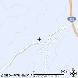 大分県豊後大野市三重町内山1350周辺の地図