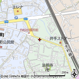 長崎県大村市竹松本町1006-1周辺の地図