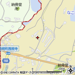 熊本県玉名市岱明町西照寺985周辺の地図