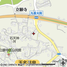 熊本県玉名市立願寺1167-3周辺の地図