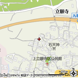 熊本県玉名市立願寺1319周辺の地図