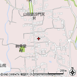 熊本県玉名市山田132周辺の地図