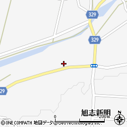 熊本県菊池市旭志新明2507周辺の地図