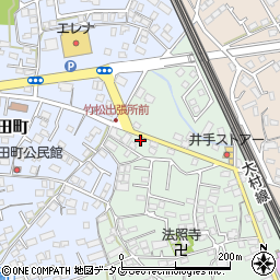 長崎県大村市竹松本町1098-2周辺の地図