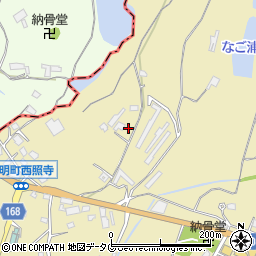 熊本県玉名市岱明町西照寺985-2周辺の地図