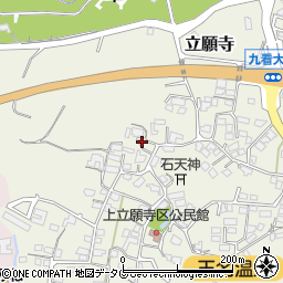 熊本県玉名市立願寺1330周辺の地図