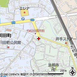 長崎県大村市竹松本町1095-1周辺の地図