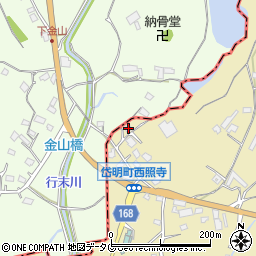熊本県玉名市岱明町西照寺944周辺の地図