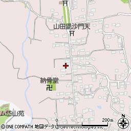 熊本県玉名市山田104-2周辺の地図