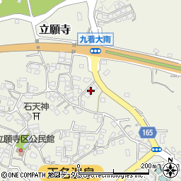 熊本県玉名市立願寺1166周辺の地図