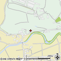 熊本県熊本市北区植木町豊田1330-5周辺の地図