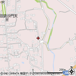 熊本県玉名市山田1087周辺の地図