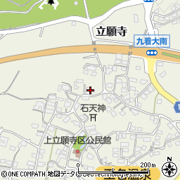 熊本県玉名市立願寺1355周辺の地図