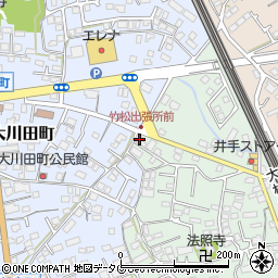 長崎県大村市竹松本町1095周辺の地図