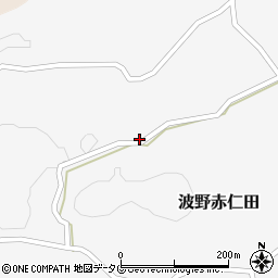 熊本県阿蘇市波野大字赤仁田414周辺の地図