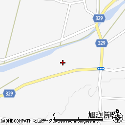 熊本県菊池市旭志新明2501周辺の地図