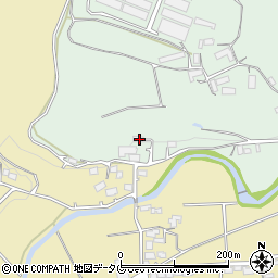 熊本県熊本市北区植木町豊田1327周辺の地図