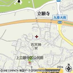 熊本県玉名市立願寺1353周辺の地図
